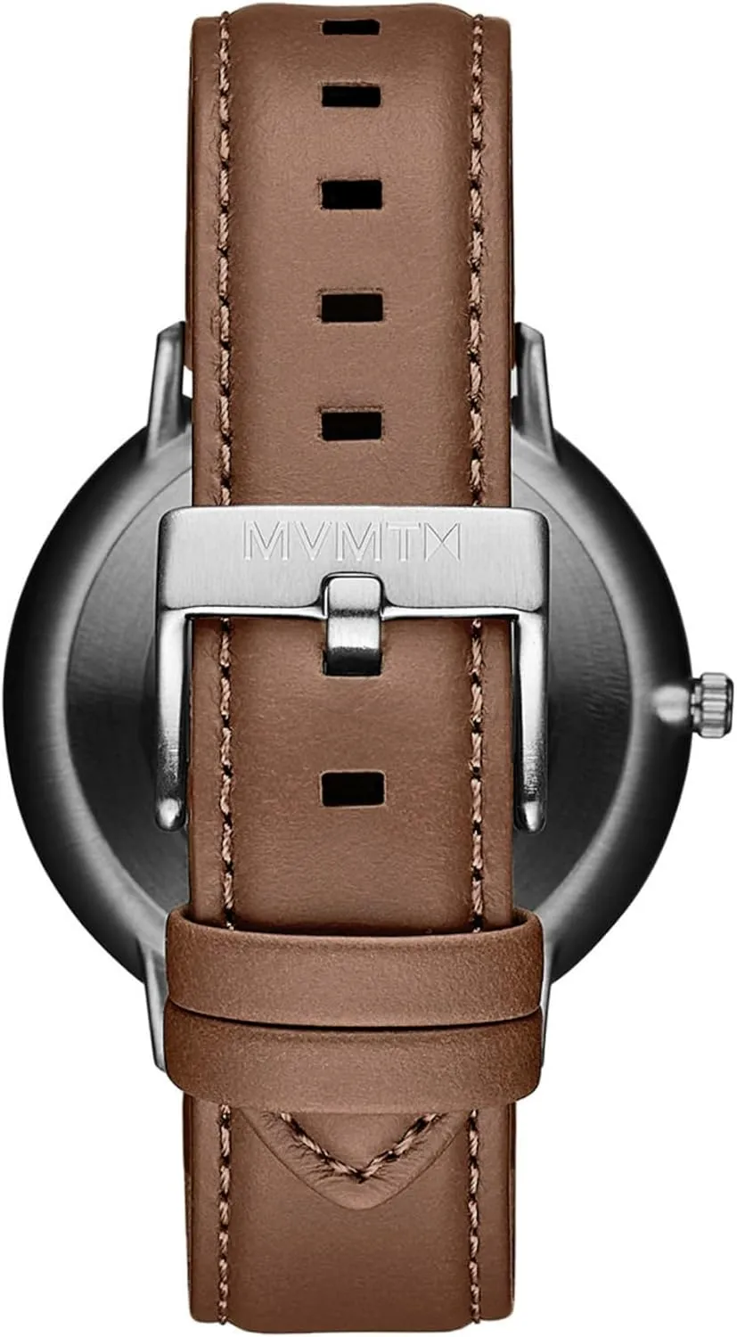 MVMT Mens Legacy Slim Watch - Analog Watch for Men - Minimalist, Water Resistant 3 ATM/30 Meters Mens Dress Watch - Premium Japanese Quartz Mens Wristwatch - 42mm