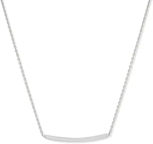 Mysha & Co New York Personalized Curved Bar Pendant