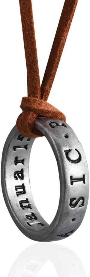 Necklace Ring Necklace Men