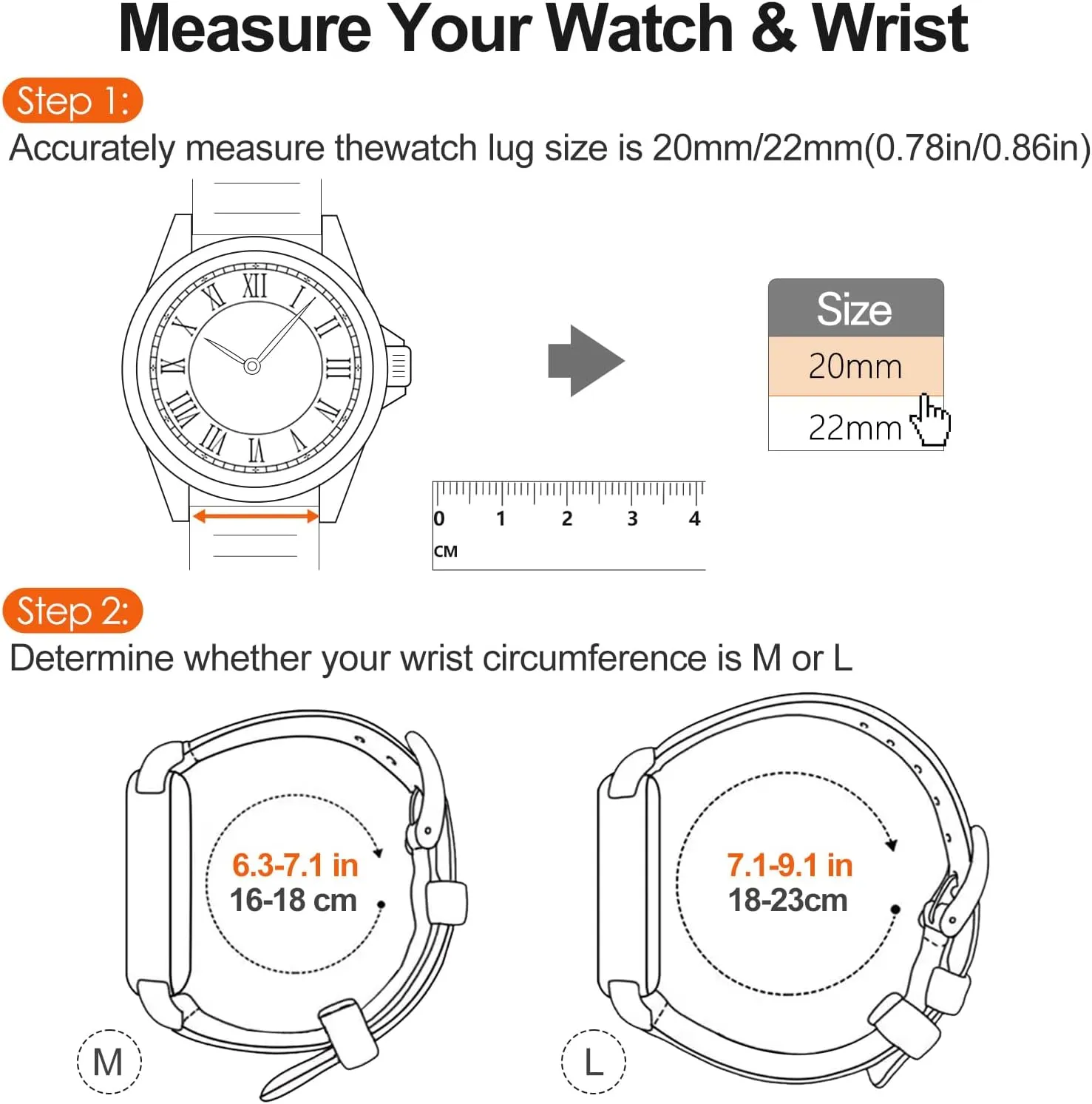 Nylon Watch Band - Hook and Loop Fasteners Soft Watch Strap 20mm 22mm - Sport Watch Bands for Men Women