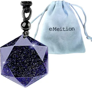 Obsidian,Black Obsidian Necklace Men Hexagram Natural Stone Crystal Pendant for Women Protection Hexagram Necklace