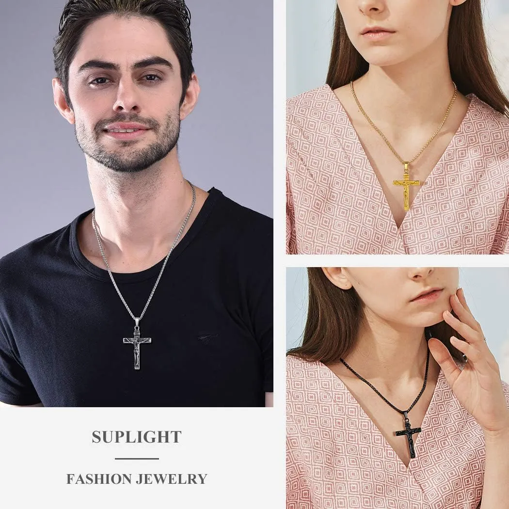 Personalized Cremation Jewelry Stainless Steel Moon Cat/Crucifix Cross/Tree of Life/Cylinder/Rectangle Keepsake Urn Pendants for Ashes, Custom Engraving Memorial Necklaces for Women Men