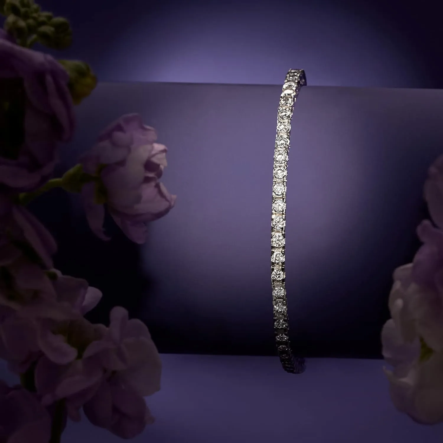 Ross-Simons 3.00 ct. t.w. Diamond Tennis Bracelet in Sterling Silver