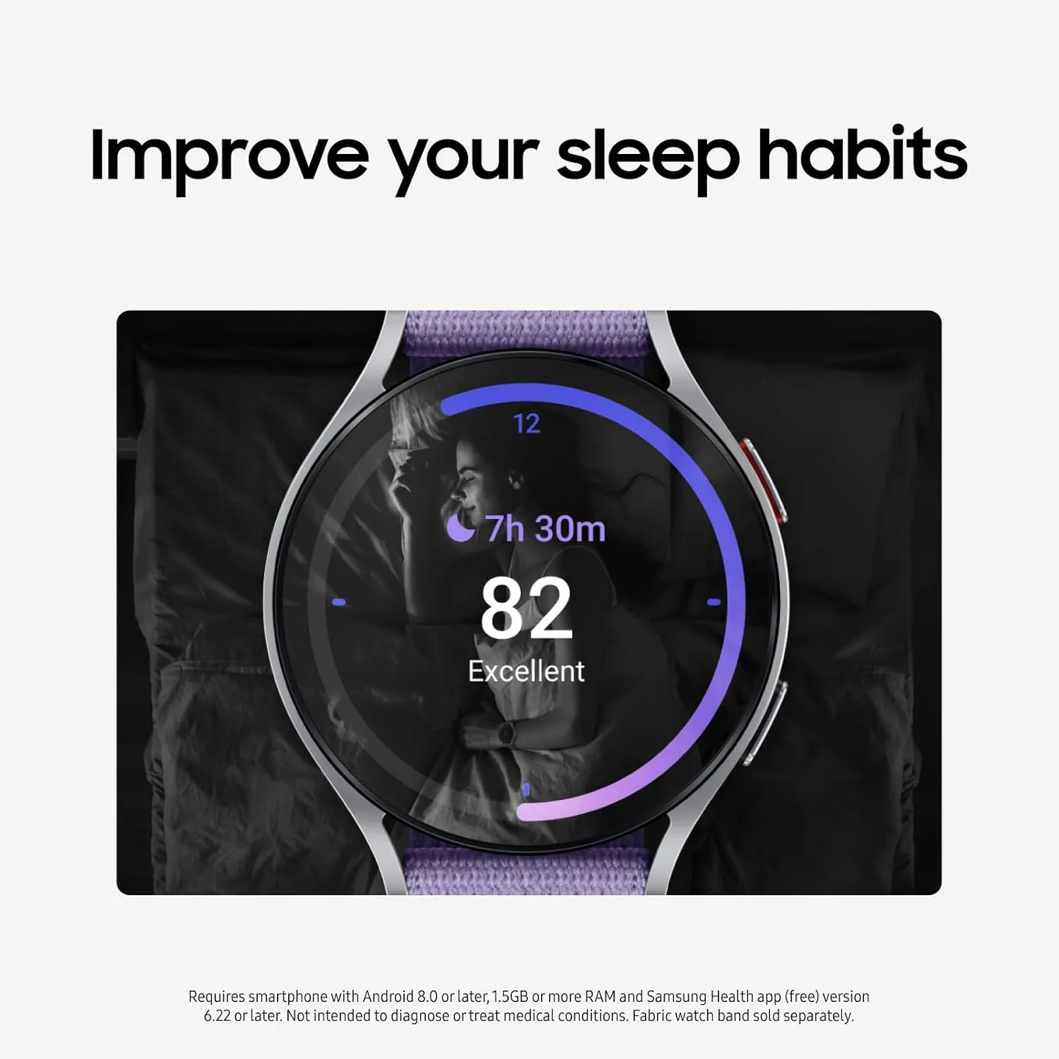 SAMSUNG Galaxy Watch 6 40mm LTE Smartwatch, Fitness Tracker, Advanced Sleep Coaching BIA Sensor for Health Wellness Insights, US Version, Graphite (Renewed)