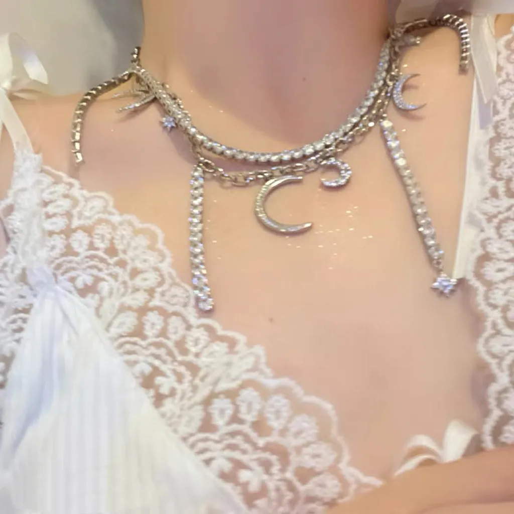 Star Moon choker PL52124