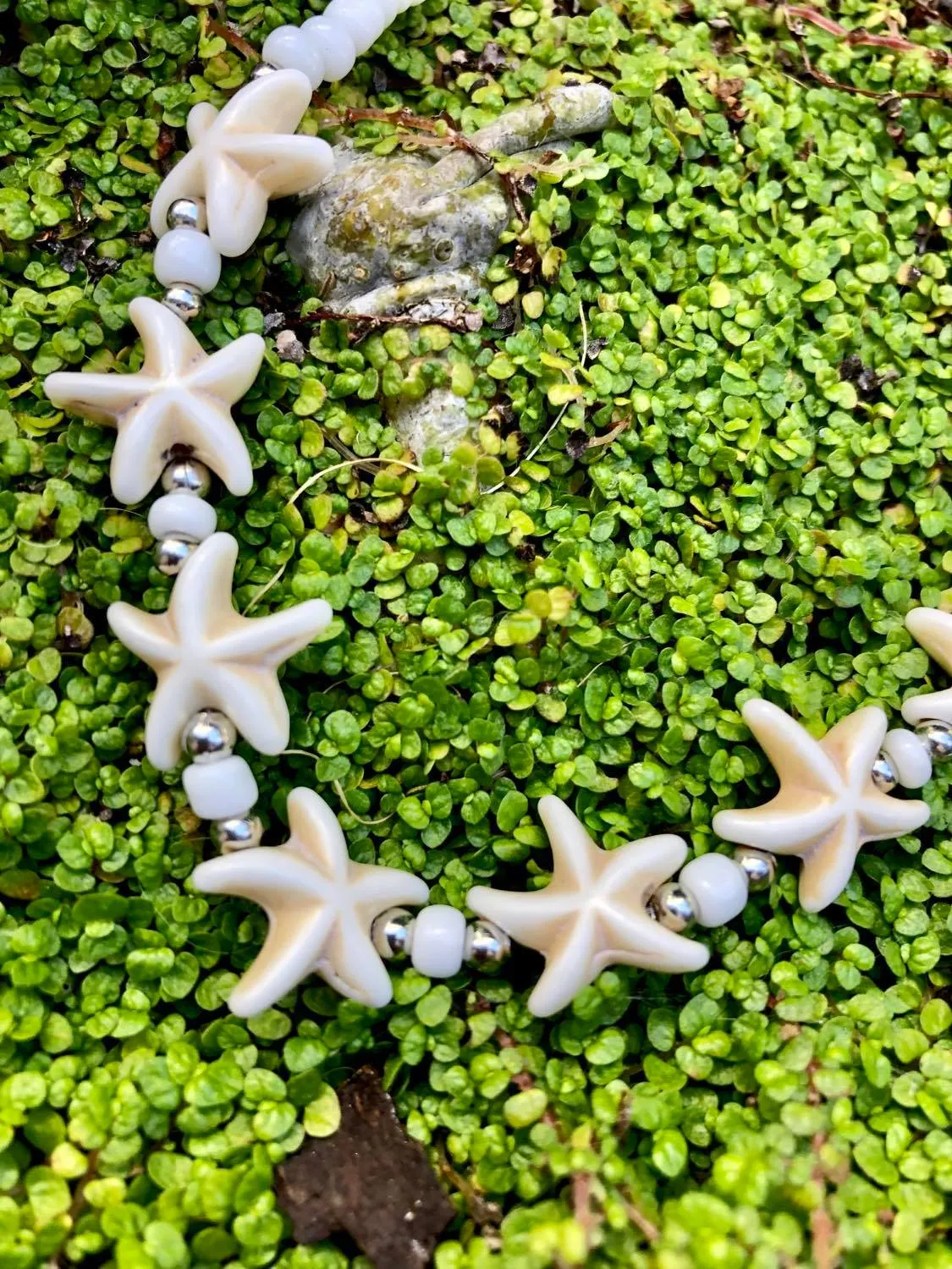 Starfish  Beaded Choker