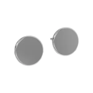 Sterling Silver Stud Earrings for Women - Certified 925 Sterling Silver Hypoallergenic Earrings for Women - Premium Comfortable Full Round Small Tiny Flat Back Stud Earrings for Women, Teen Girls