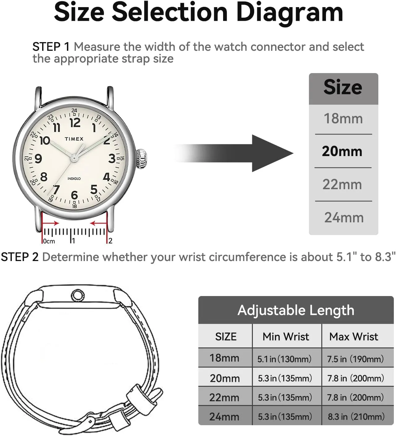SUNFWR Quick Release Leather Watch Band 18mm 20mm 22mm 24mm for Men Women, Vintage Genuine Leather Strap for Samsung Galaxy Watch 6/Classic/Gear S3/Garmin/Huawei/Timex Watch Bands