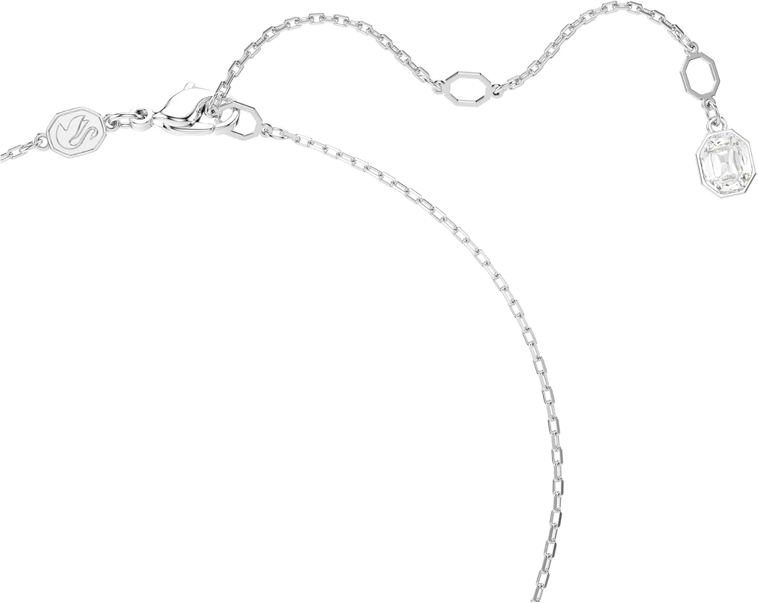 Swarovski Constella Crystal Circle Pendant Necklace Jewelry Collection