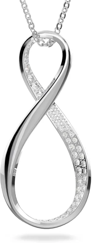 Swarovski Exist Crystal Earring and Necklace Jewelry Collection, Clear Crystals