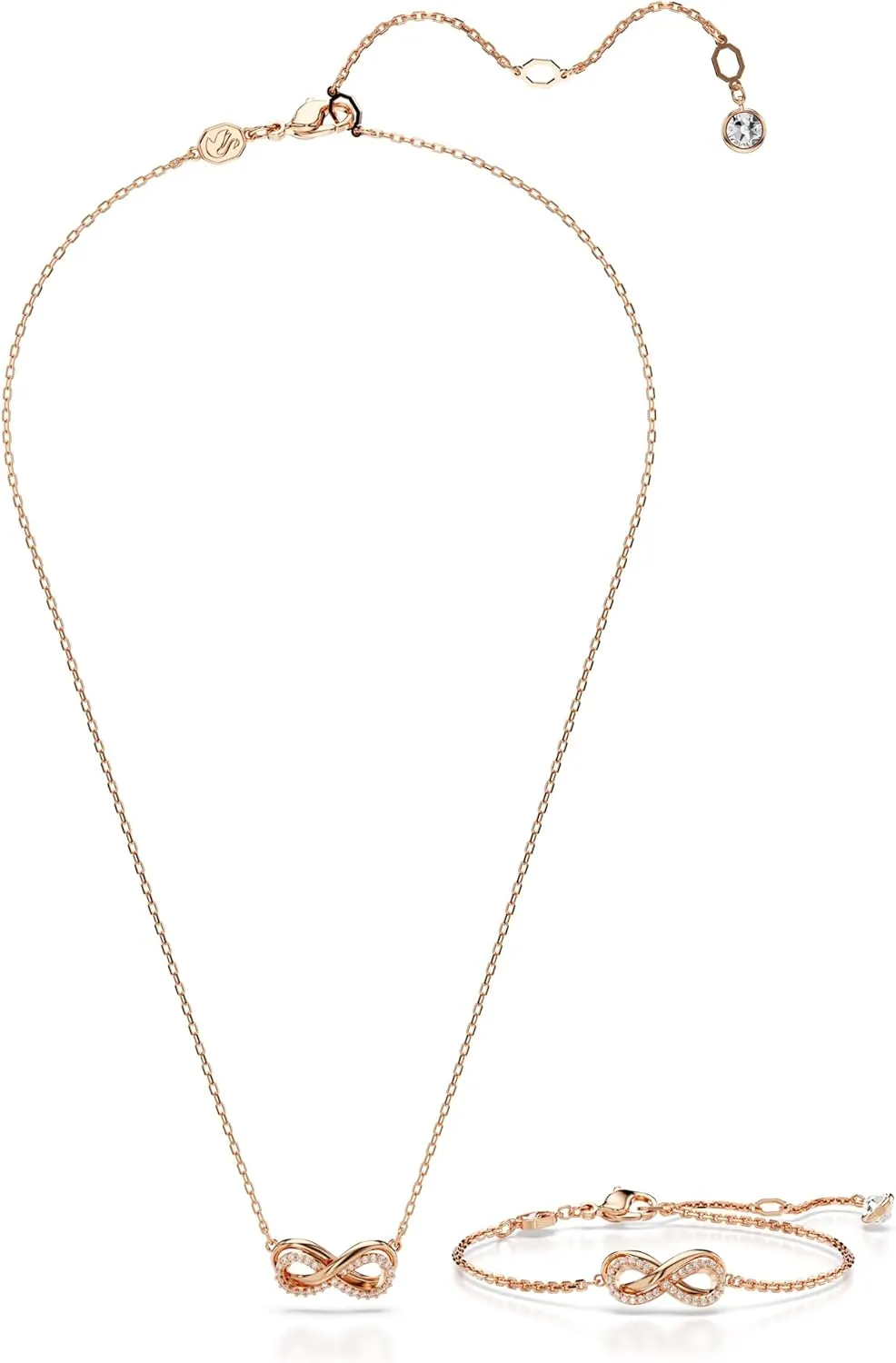 Swarovski Hyperbola Necklace and Bracelet Jewelry Collection