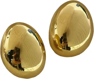 Tear Drop Earrings Dupes for Women, Lightweight Waterdrop Chunky Gold Hoops hypoallergenic Earrings with 18K Real Gold Plated Trendy Jewelry
