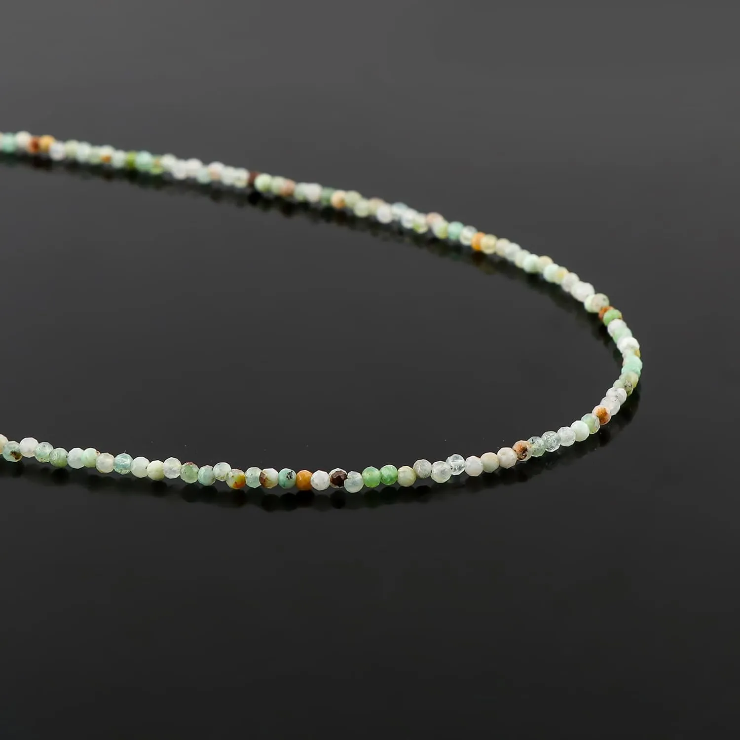 TGH Natural Gemstone Faceted Beads Handmade Beaded Necklace, Energy Healing Stones, Birthstone Jewlry, Crystals Women Fashion Jewelry for her, Mother's Day Gifts, Statement Necklace
