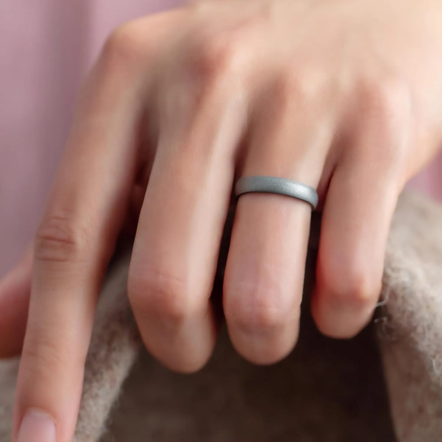 ThunderFit Silicone Rings for Him and Her, Rubber Engagement Bands Unisex - 1/4/7 Variety Multipack