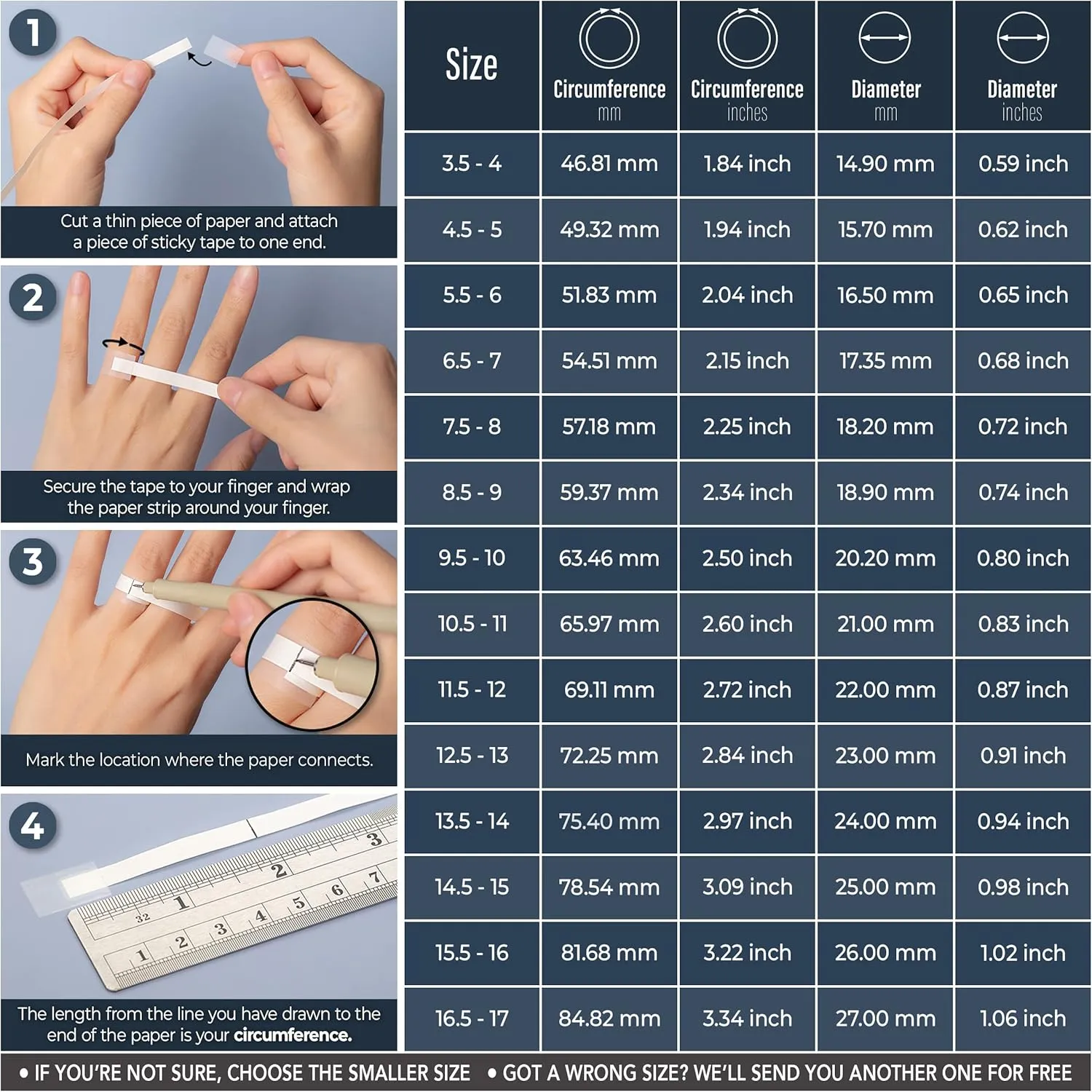 ThunderFit Silicone Rings Wedding Bands for Women 5.6mm Wide 2mm Thick - 3/4 Variety Multipack