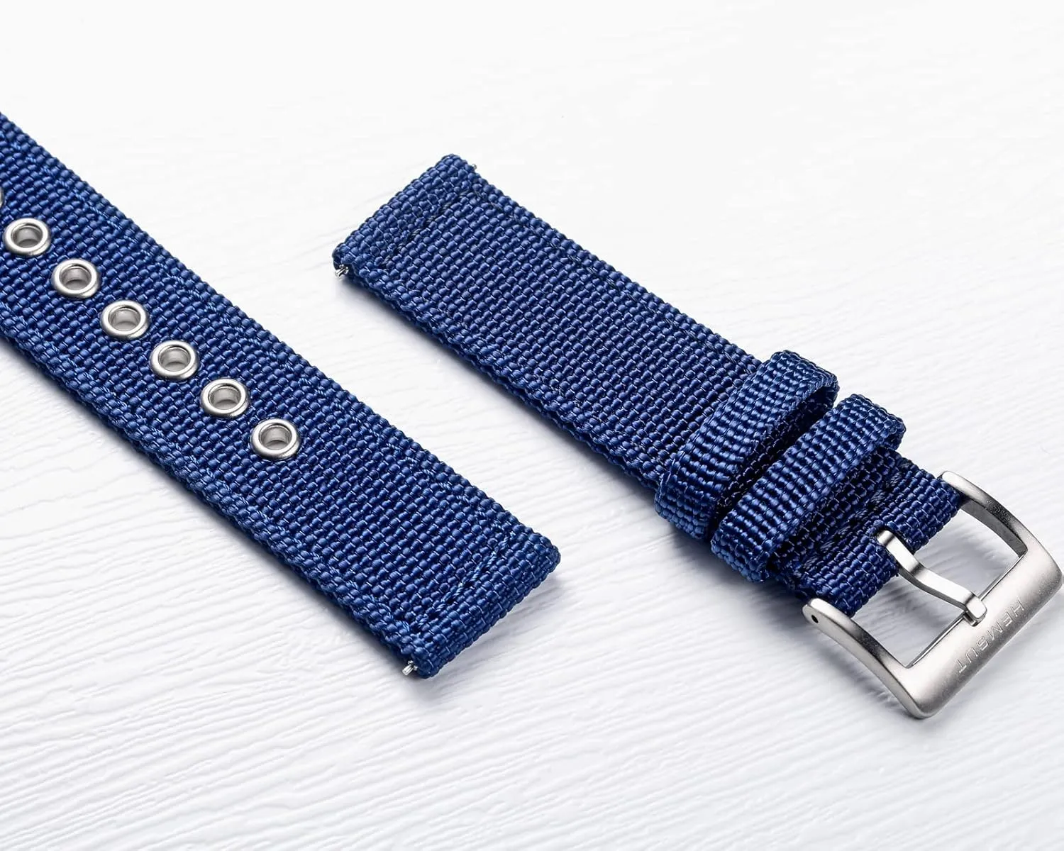 torbollo Nylon Weaved Watch Strap, Men Watch Bands for Classic Watch, 18mm 20mm 22mm 24mm Quick Release Sturdy Replacement Watch Wrap for Women
