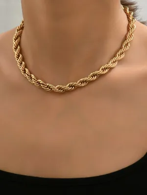 Twist Chain Necklace for Women Jewelry for Women Gift for Her Necklace