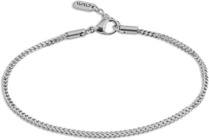 WearMe Pro Men's 2mm Foxtail Style Bracelet - Adjustable Size