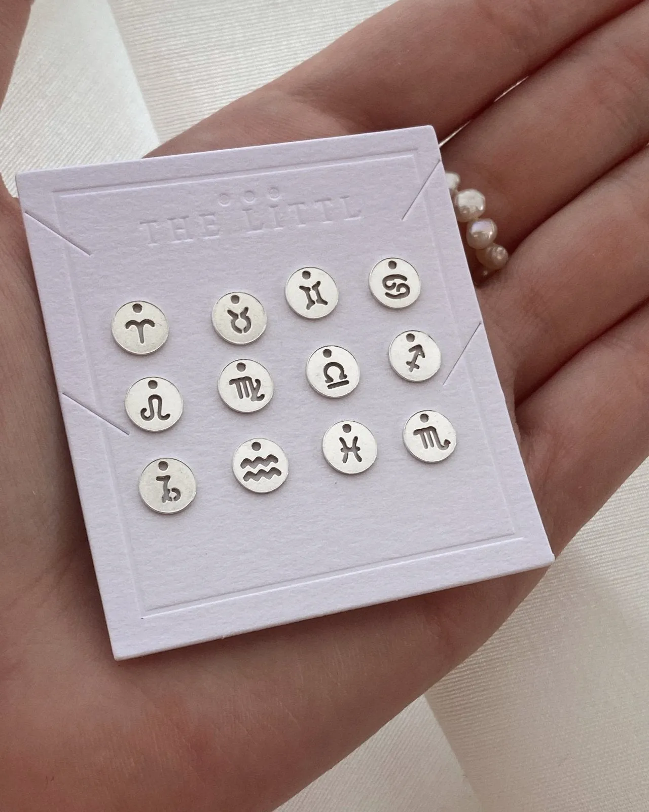Zodiac Hoop Earrings