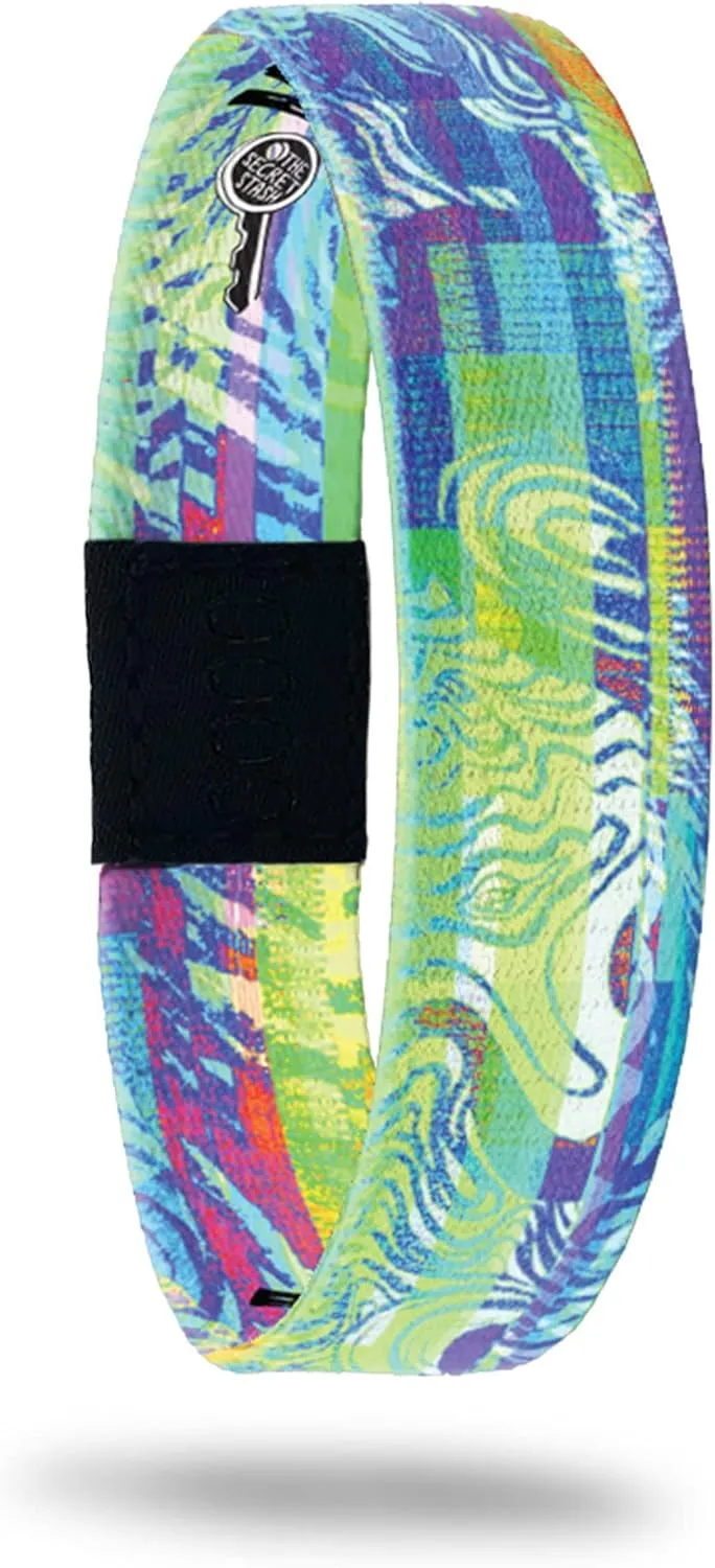 ZOX Bracelets  Stretchy Elastic Band with Motivational Affirmations and Beautiful Artwork, Great Wristband Gift for Men & Women of All Ages
