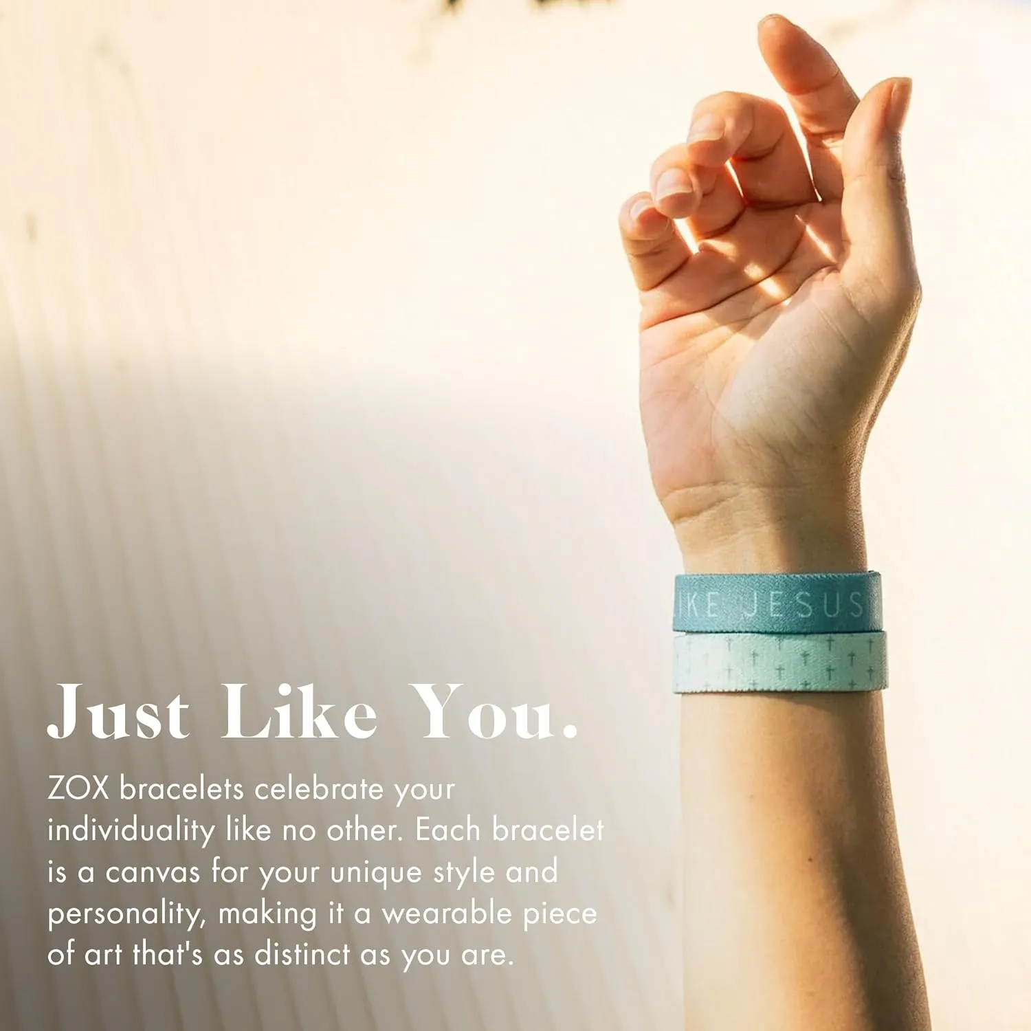 ZOX Bracelets  Stretchy Elastic Band with Motivational Affirmations and Beautiful Artwork, Great Wristband Gift for Men & Women of All Ages