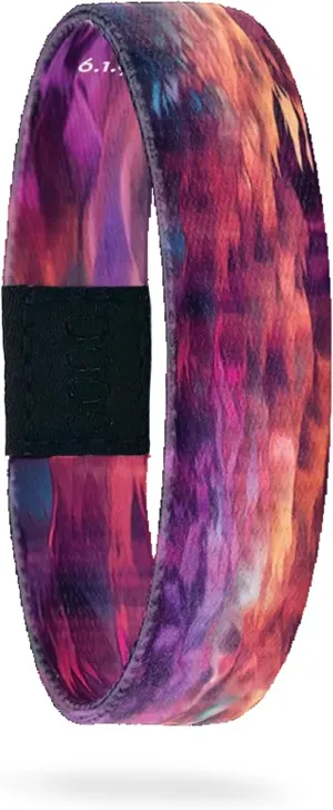 ZOX Bracelets  Stretchy Elastic Band with Motivational Affirmations and Beautiful Artwork, Great Wristband Gift for Men & Women of All Ages