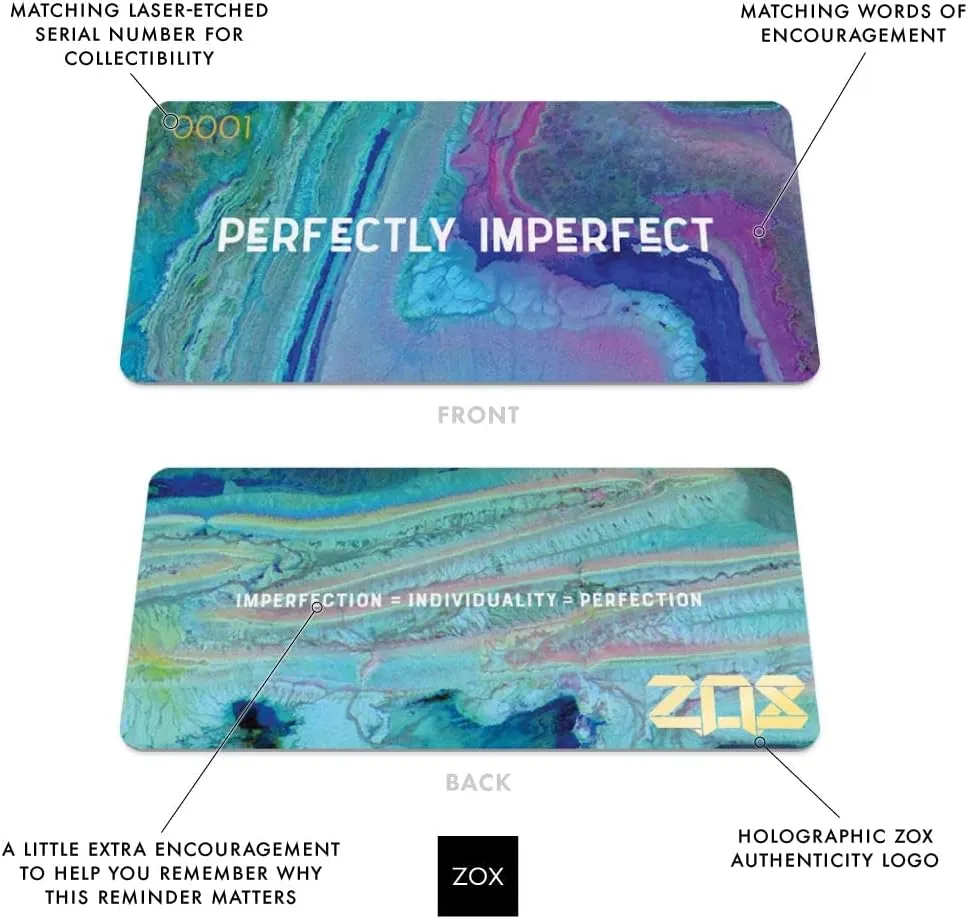 ZOX Bracelets  Stretchy Elastic Band with Motivational Affirmations and Beautiful Artwork, Great Wristband Gift for Men & Women of All Ages