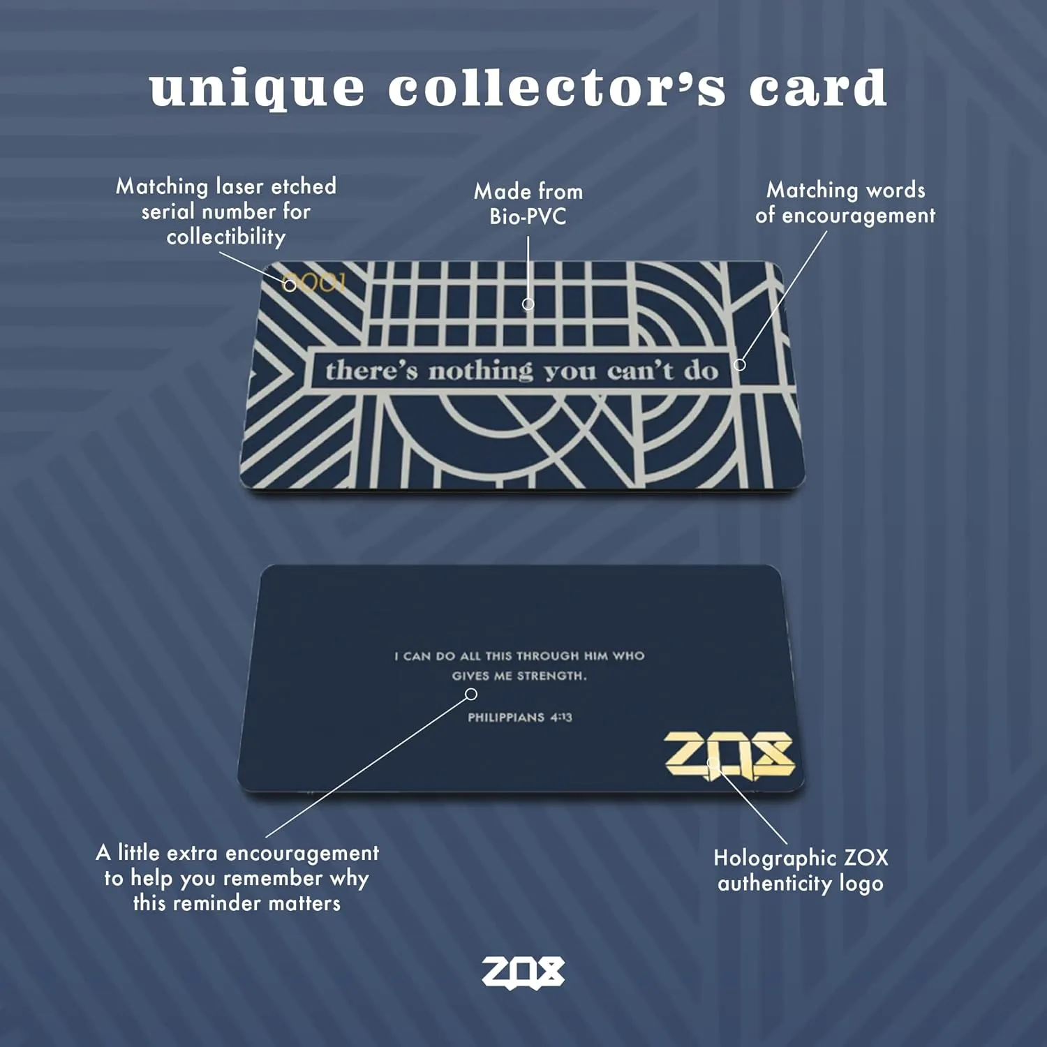 ZOX Bracelets  Stretchy Elastic Band with Motivational Affirmations and Beautiful Artwork, Great Wristband Gift for Men & Women of All Ages