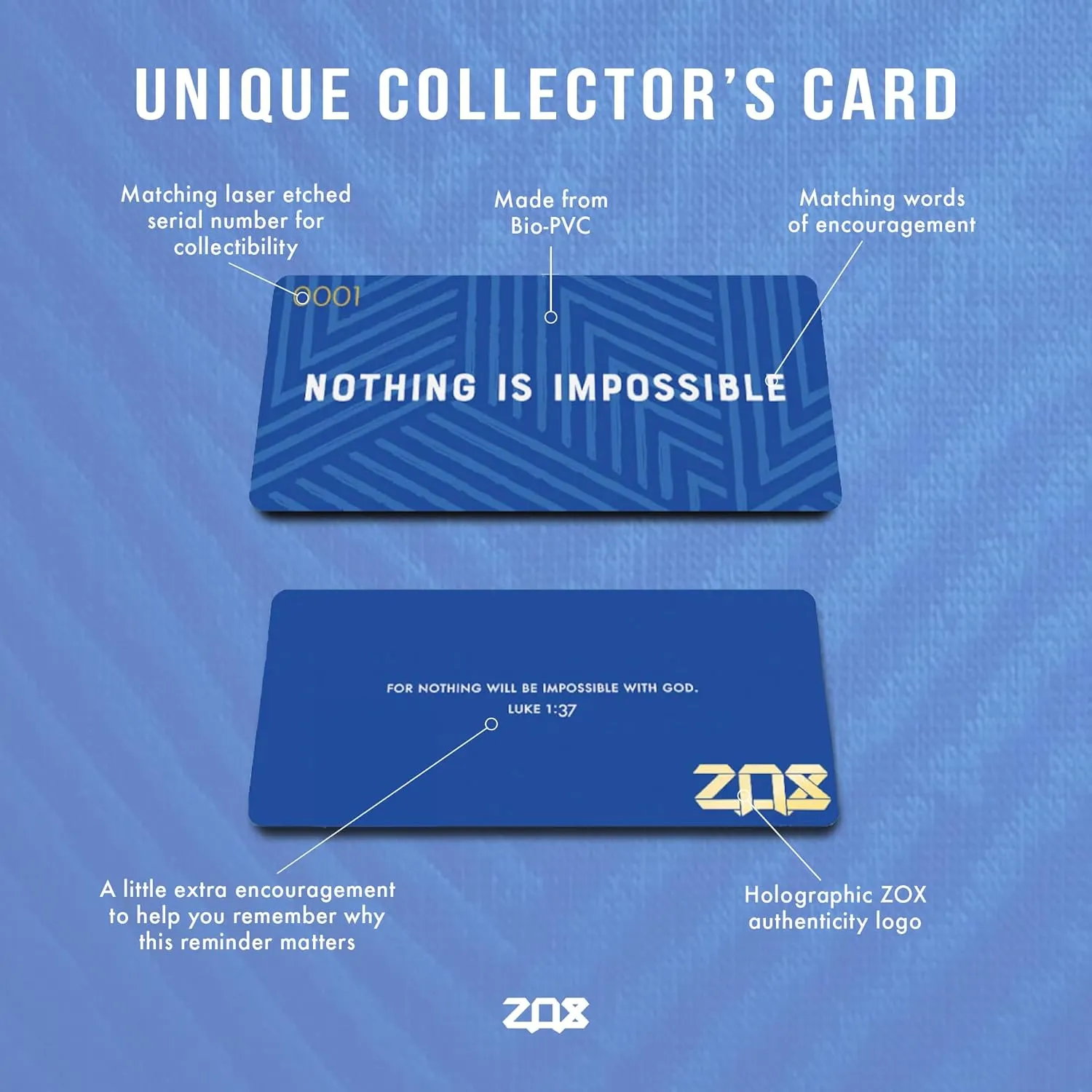 ZOX Bracelets  Stretchy Elastic Band with Motivational Affirmations and Beautiful Artwork, Great Wristband Gift for Men & Women of All Ages