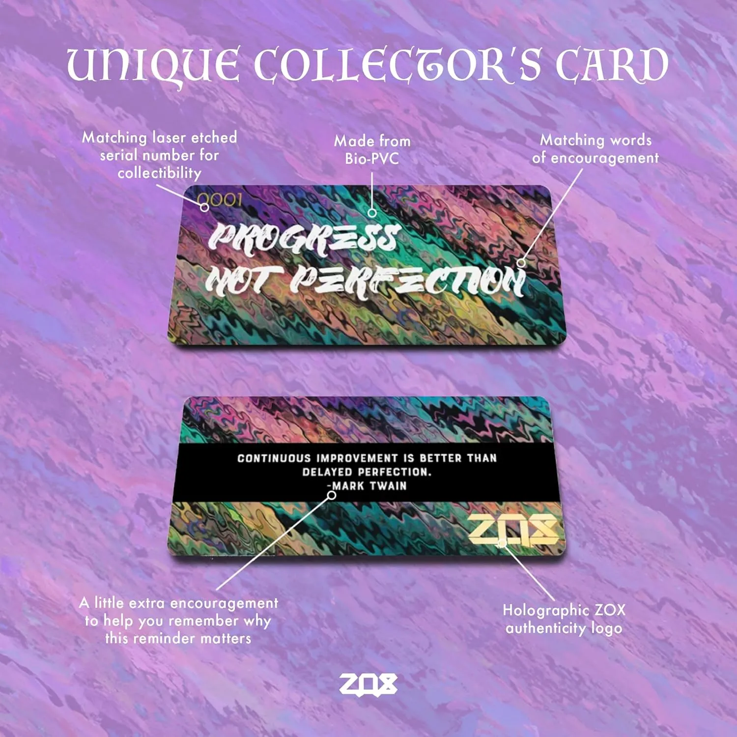 ZOX Bracelets  Stretchy Elastic Band with Motivational Affirmations and Beautiful Artwork, Great Wristband Gift for Men & Women of All Ages